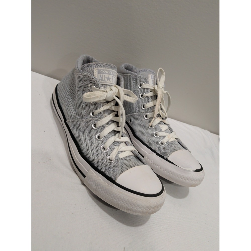 Converse Shoes Womens 8 Chuck Taylor All Star Madison Mid Sneakers Grey 562492C